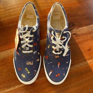 Keds & Rifle Paper Co Lace Up Sneakers Size 8.5